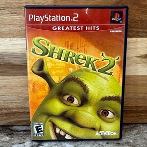 🎮 PS2 Shrek 2 Greatest Hits • Action Adventure Game 💚